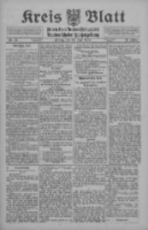 Kreis Blatt f&uuml;r den Kreis Neutomischeler zugleich Hopfenzeitung 1912.06.28 Jg.31 Nr52