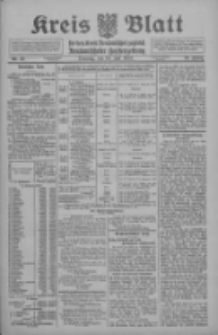 Kreis Blatt f&uuml;r den Kreis Neutomischeler zugleich Hopfenzeitung 1912.07.16 Jg.31 Nr57