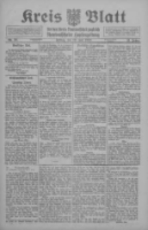 Kreis Blatt f&uuml;r den Kreis Neutomischeler zugleich Hopfenzeitung 1912.07.19 Jg.31 Nr58