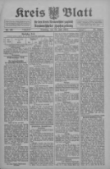 Kreis Blatt f&uuml;r den Kreis Neutomischeler zugleich Hopfenzeitung 1912.07.23 Jg.31 Nr59
