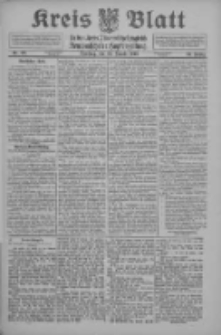 Kreis Blatt für den Kreis Neutomischeler zugleich Hopfenzeitung 1912.08.27 Jg.31 Nr69
