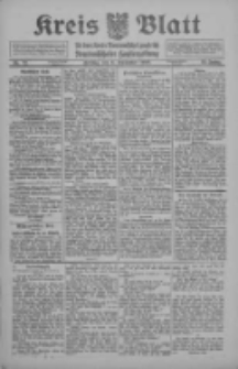 Kreis Blatt f&uuml;r den Kreis Neutomischeler zugleich Hopfenzeitung 1912.09.06 Jg.31 Nr72