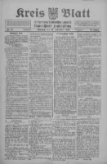 Kreis Blatt f&uuml;r den Kreis Neutomischeler zugleich Hopfenzeitung 1912.09.24 Jg.31 Nr77