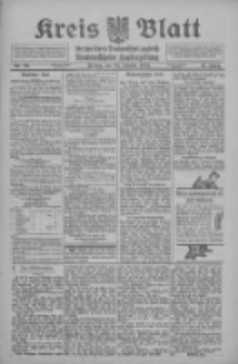 Kreis Blatt f&uuml;r den Kreis Neutomischeler zugleich Hopfenzeitung 1912.10.25 Jg.31 Nr86