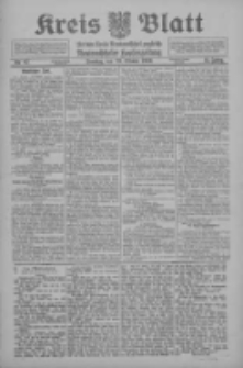 Kreis Blatt f&uuml;r den Kreis Neutomischeler zugleich Hopfenzeitung 1912.10.29 Jg.31 Nr87