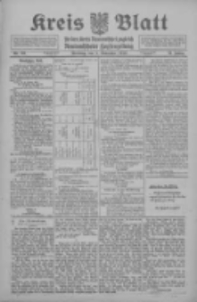 Kreis Blatt f&uuml;r den Kreis Neutomischeler zugleich Hopfenzeitung 1912.11.05 Jg.31 Nr89