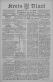 Kreis Blatt f&uuml;r den Kreis Neutomischeler zugleich Hopfenzeitung 1912.11.12 Jg.31 Nr91