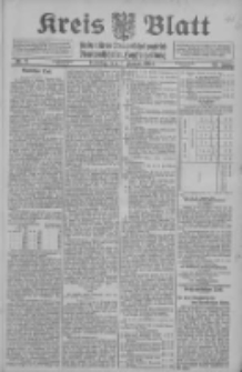 Kreis Blatt f&uuml;r den Kreis Neutomischeler zugleich Hopfenzeitung 1913.01.07 Jg.32 Nr2