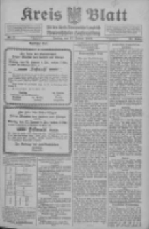 Kreis Blatt f&uuml;r den Kreis Neutomischeler zugleich Hopfenzeitung 1913.01.17 Jg.32 Nr5