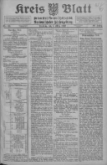 Kreis Blatt f&uuml;r den Kreis Neutomischeler zugleich Hopfenzeitung 1913.03.04 Jg.32 Nr18