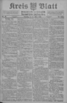 Kreis Blatt f&uuml;r den Kreis Neutomischeler zugleich Hopfenzeitung 1913.03.11 Jg.32 Nr20