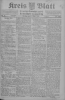 Kreis Blatt f&uuml;r den Kreis Neutomischeler zugleich Hopfenzeitung 1913.03.14 Jg.32 Nr21