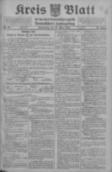 Kreis Blatt f&uuml;r den Kreis Neutomischeler zugleich Hopfenzeitung 1913.03.20 Jg.32 Nr23