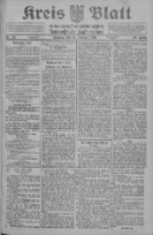 Kreis Blatt f&uuml;r den Kreis Neutomischeler zugleich Hopfenzeitung 1913.02.25 Jg.32 Nr16