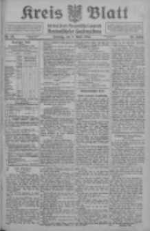 Kreis Blatt f&uuml;r den Kreis Neutomischeler zugleich Hopfenzeitung 1913.04.08 Jg.32 Nr28