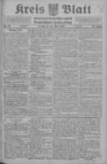 Kreis Blatt f&uuml;r den Kreis Neutomischeler zugleich Hopfenzeitung 1913.04.11 Jg.32 Nr29