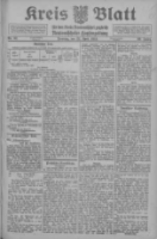 Kreis Blatt f&uuml;r den Kreis Neutomischeler zugleich Hopfenzeitung 1913.04.22 Jg.32 Nr32