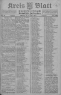 Kreis Blatt f&uuml;r den Kreis Neutomischeler zugleich Hopfenzeitung 1913.04.29 Jg.32 Nr34