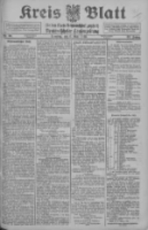 Kreis Blatt f&uuml;r den Kreis Neutomischeler zugleich Hopfenzeitung 1913.05.06 Jg.32 Nr36