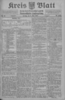 Kreis Blatt f&uuml;r den Kreis Neutomischeler zugleich Hopfenzeitung 1913.05.09 Jg.32 Nr37