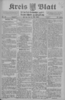 Kreis Blatt f&uuml;r den Kreis Neutomischeler zugleich Hopfenzeitung 1913.05.30 Jg.32 Nr43