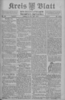 Kreis Blatt f&uuml;r den Kreis Neutomischeler zugleich Hopfenzeitung 1913.06.20 Jg.32 Nr49