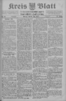 Kreis Blatt f&uuml;r den Kreis Neutomischeler zugleich Hopfenzeitung 1913.07.28 Jg.32 Nr63