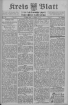 Kreis Blatt f&uuml;r den Kreis Neutomischeler zugleich Hopfenzeitung 1913.08.01 Jg.32 Nr65