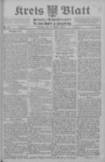 Kreis Blatt f&uuml;r den Kreis Neutomischeler zugleich Hopfenzeitung 1913.08.18 Jg.32 Nr72