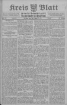 Kreis Blatt f&uuml;r den Kreis Neutomischeler zugleich Hopfenzeitung 1913.08.29 Jg.32 Nr77