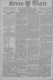 Kreis Blatt f&uuml;r den Kreis Neutomischeler zugleich Hopfenzeitung 1913.09.01 Jg.32 Nr78