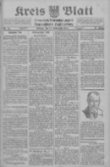 Kreis Blatt f&uuml;r den Kreis Neutomischeler zugleich Hopfenzeitung 1913.09.15 Jg.32 Nr84