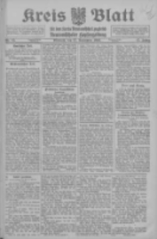 Kreis Blatt f&uuml;r den Kreis Neutomischeler zugleich Hopfenzeitung 1913.09.17 Jg.32 Nr85