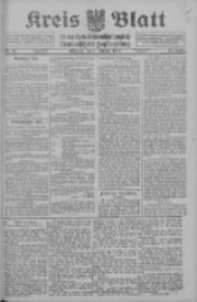 Kreis Blatt f&uuml;r den Kreis Neutomischeler zugleich Hopfenzeitung 1913.10.01 Jg.32 Nr91