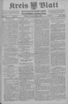 Kreis Blatt f&uuml;r den Kreis Neutomischeler zugleich Hopfenzeitung 1913.10.06 Jg.32 Nr93