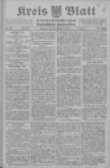 Kreis Blatt f&uuml;r den Kreis Neutomischeler zugleich Hopfenzeitung 1913.10.13 Jg.32 Nr96