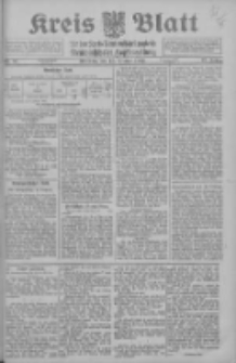 Kreis Blatt f&uuml;r den Kreis Neutomischeler zugleich Hopfenzeitung 1913.10.15 Jg.32 Nr97