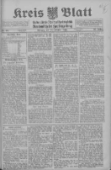 Kreis Blatt f&uuml;r den Kreis Neutomischeler zugleich Hopfenzeitung 1913.10.20 Jg.32 Nr99