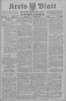 Kreis Blatt f&uuml;r den Kreis Neutomischeler zugleich Hopfenzeitung 1913.10.27 Jg.32 Nr102