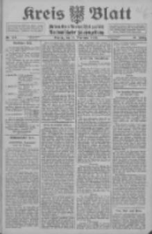 Kreis Blatt f&uuml;r den Kreis Neutomischeler zugleich Hopfenzeitung 1913.11.17 Jg.32 Nr111