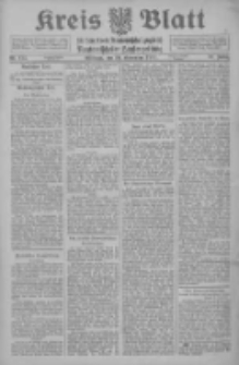 Kreis Blatt f&uuml;r den Kreis Neutomischeler zugleich Hopfenzeitung 1913.11.26 Jg.32 Nr114