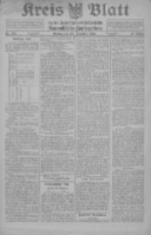Kreis Blatt f&uuml;r den Kreis Neutomischeler zugleich Hopfenzeitung 1913.12.15 Jg.32 Nr122