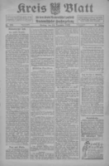 Kreis Blatt f&uuml;r den Kreis Neutomischeler zugleich Hopfenzeitung 1913.12.19 Jg.32 Nr124
