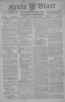 Kreis Blatt f&uuml;r den Kreis Neutomischeler zugleich Hopfenzeitung 1913.12.22 Jg.32 Nr125