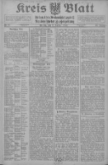 Kreis Blatt f&uuml;r den Kreis Neutomischeler zugleich Hopfenzeitung 1914.01.02 Jg.38 Nr1