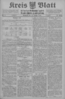 Kreis Blatt f&uuml;r den Kreis Neutomischeler zugleich Hopfenzeitung 1914.01.21 Jg.38 Nr9