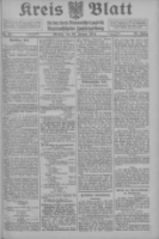 Kreis Blatt f&uuml;r den Kreis Neutomischeler zugleich Hopfenzeitung 1914.01.26 Jg.38 Nr11