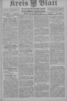 Kreis Blatt f&uuml;r den Kreis Neutomischeler zugleich Hopfenzeitung 1914.02.23 Jg.38 Nr23
