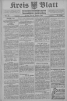 Kreis Blatt f&uuml;r den Kreis Neutomischeler zugleich Hopfenzeitung 1914.02.27 Jg.38 Nr25