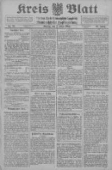 Kreis Blatt f&uuml;r den Kreis Neutomischeler zugleich Hopfenzeitung 1914.03.02 Jg.38 Nr26